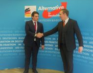 A.Juozaitis ir jo vadovaujamo judėjimo „Lietuva yra čia“ atstovai Bundestage ieškojo atsakymo kaip apsaugoti Europos vertybes nuo neoliberaliojo globalizmo